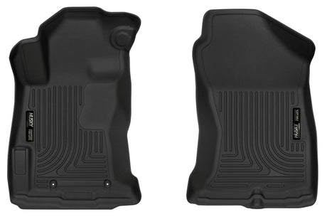 Husky Liners 2018 Subaru Crosstrek Black Front Floor Liners Husky Liners Floor Mats - Rubber  AXOPROS