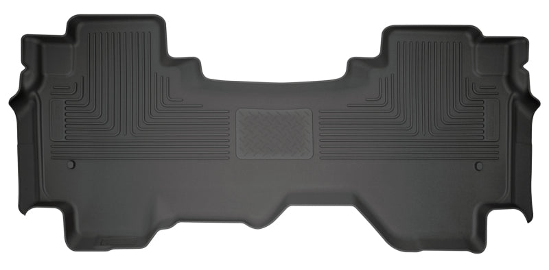 Husky Liners 2019+ Dodge Ram 1500 Quad Cab WeatherBeater 2nd Seat Black Floor Liners Husky Liners Floor Mats - Rubber  AXOPROS