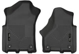 Husky Liners 2019 Ram 2500/3500 Crew Cab/Mega Cab WeatherBeater Black Front Floor Liners Husky Liners Floor Mats - Rubber  AXOPROS