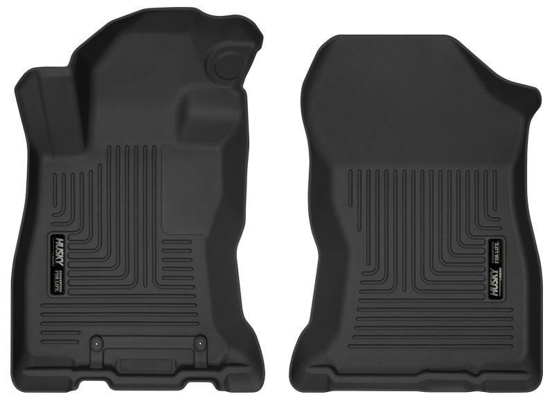 Husky Liners 2019 Subaru Forester Black Front Floor Liners Husky Liners Floor Mats - Rubber  AXOPROS