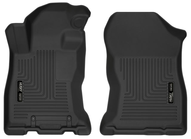Husky Liners 2019 Subaru Forester Black Front Floor Liners Husky Liners Floor Mats - Rubber  AXOPROS