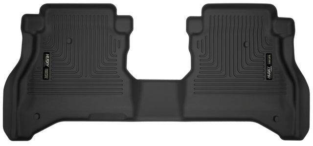 Husky Liners 2020 Jeep Gladiator Crew Cab X-Act Contour Black Floor Liner (2nd Seat) Husky Liners Floor Mats - Rubber  AXOPROS