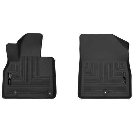 Husky Liners 2020 Kia Telluride X-Act Contour Front Black Floor Liners Husky Liners Floor Mats - Rubber  AXOPROS