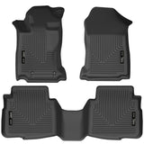 Husky Liners 2020 Subaru Legacy/Outback WeatherBeater Black Front & 2nd Seat Floor Liners Husky Liners Floor Mats - Rubber  AXOPROS
