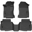 Husky Liners 2020 Subaru Legacy/Outback WeatherBeater Black Front & 2nd Seat Floor Liners Husky Liners Floor Mats - Rubber  AXOPROS