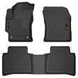 Husky Liners 2020 Toyota Corolla Weatherbeater Black Front & 2nd Seat Floor Liners Husky Liners Floor Mats - Rubber  AXOPROS