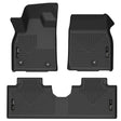 Husky Liners 2021 Ford Mustang Mach-E Weatherbeater Front & 2nd Seat Floor Liners - Black Husky Liners Floor Mats - Rubber  AXOPROS