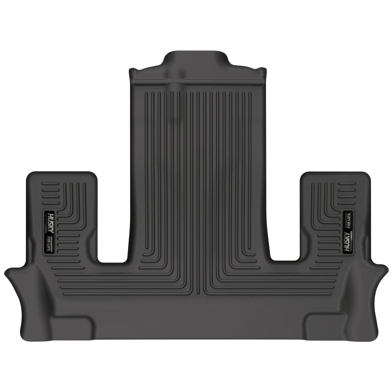 Husky Liners  2022 Ford Explorer WeatherBeater 2nd Seat Black Floor Liner Husky Liners Floor Mats - Rubber  AXOPROS