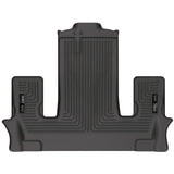 Husky Liners  2022 Ford Explorer WeatherBeater 2nd Seat Black Floor Liner Husky Liners Floor Mats - Rubber  AXOPROS
