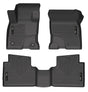 Husky Liners 2022 Ford Maverick(No Fit Hybrid) Weatherbeater Front & 2nd Seat Floor Liners - Black Husky Liners Floor Mats - Rubber  AXOPROS