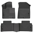 Husky Liners 2022 Hyundai Tucson Excl. Hybrid Weatherbeater Black Front & 2nd Seat Floor Liners Husky Liners Floor Mats - Rubber  AXOPROS