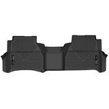 Husky Liners 2022 Nissan Frontier CC X-Act Contour Floor Liners (2nd Seat) - Black Husky Liners Floor Mats - Rubber  AXOPROS