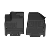 Husky Liners 2022 Nissan Pathfinder / Infiniti QX60 Front Floor Liners - Black Husky Liners Floor Mats - Rubber  AXOPROS