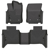 Husky Liners 2022 Toyota Tundra WeatherBeater CC CrewMax Front & 2nd Seat Floor Liner - Blk Husky Liners Floor Mats - Rubber  AXOPROS