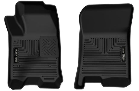 Husky Liners 2023 Chevrolet Colorado /GMC Canyon WeatherBeater Black Floor Liners Husky Liners Floor Mats - Rubber  AXOPROS