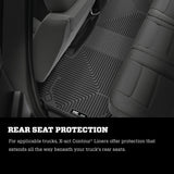 Husky Liners 2023 Honda Pilot X-Act Contour Black Floor Liners (2nd Seat) Husky Liners Floor Mats - Rubber  AXOPROS