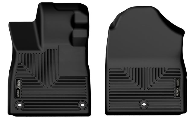 Husky Liners 2023 Honda Pilot X-Act Contour Black Floor Liners Husky Liners Floor Mats - Rubber  AXOPROS