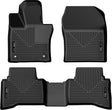Husky Liners 2023 Toyota Prius Weatherbeater Black Front & 2nd Seat Floor Liners Husky Liners Floor Mats - Rubber  AXOPROS