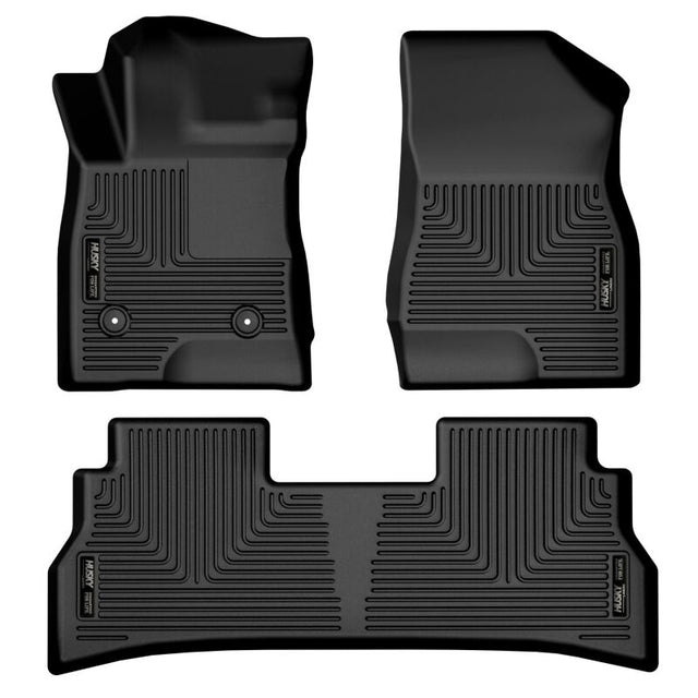 Husky Liners 2024 Chevrolet Trax Weatherbeater Black Front & 2nd Seat Floor Liners Husky Liners Floor Mats - Rubber  AXOPROS