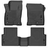 Husky Liners 21-22 Ford Bronco Sport WeatherBeater Front & 2nd Seat Floor Liners (Black) Husky Liners Floor Mats - Rubber  AXOPROS