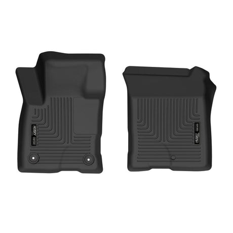 Husky Liners 21-22 Ford Bronco Sport X-act Contour Front & 2nd Seat Floor Liners (Black) Husky Liners Floor Mats - Rubber  AXOPROS