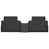 Husky Liners 21-22 Hyundai Santa Fe X-Act Contour 2nd Seat Floor Liner - Black Husky Liners Floor Mats - Rubber  AXOPROS