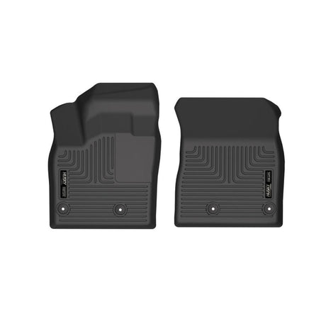 Husky Liners 21-22 Nissan Rogue X-Act Contour Front Floor Liners - Black Husky Liners Floor Mats - Rubber  AXOPROS