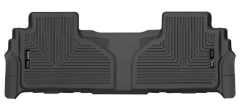 Husky Liners 21-23 Chevrolet Suburban X-Act Contour 2nd Rear Black Floor Liners Husky Liners Floor Mats - Rubber  AXOPROS