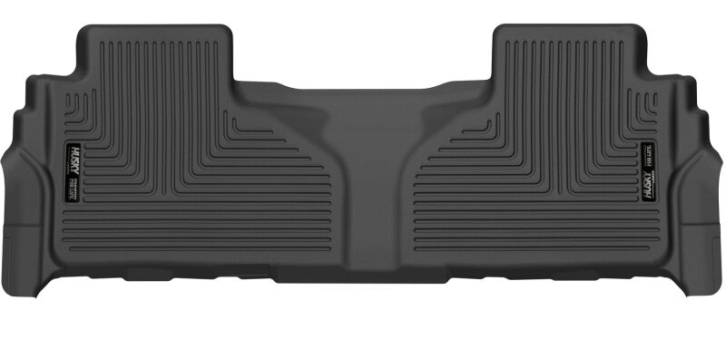 Husky Liners 21-23 Chevrolet Suburban X-Act Contour 2nd Rear Black Floor Liners Husky Liners Floor Mats - Rubber  AXOPROS
