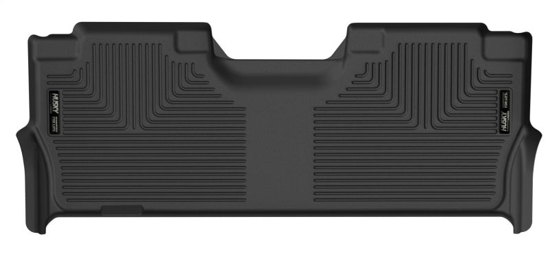 Husky Liners 21-23 Ford F-150 CC SC / 2017 F-250 SD CC X-Act Contour Rear Floor Liners - Black Husky Liners Floor Mats - Rubber  AXOPROS