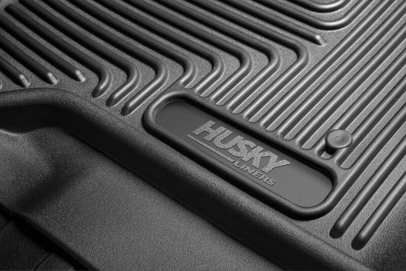 Husky Liners 21-23 Ford F-150 CC SC X-Act Contour Front & Second Row Seat Floor Liners - Black Husky Liners Floor Mats - Rubber  AXOPROS