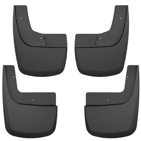 Husky Liners 21-23 Ford F-150 Raptor SuperCrew CC Front & Rear Mud Guards - Black Husky Liners Mud Flaps  AXOPROS
