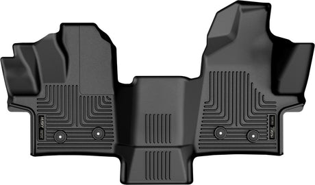 Husky Liners 22-23 Ford Transit WeatherBeater Black Floor Liners Husky Liners Floor Mats - Rubber  AXOPROS