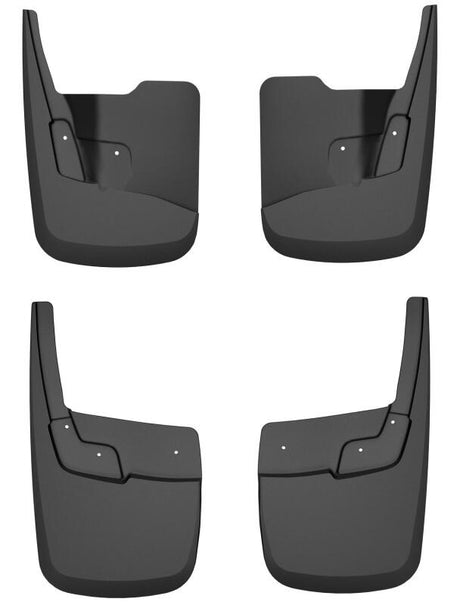 Husky Liners 23-24 Chevrolet Colorado Crew Cab w/o OEM Fender Flares Front & Rear Mud Guards Husky Liners Mud Flaps  AXOPROS