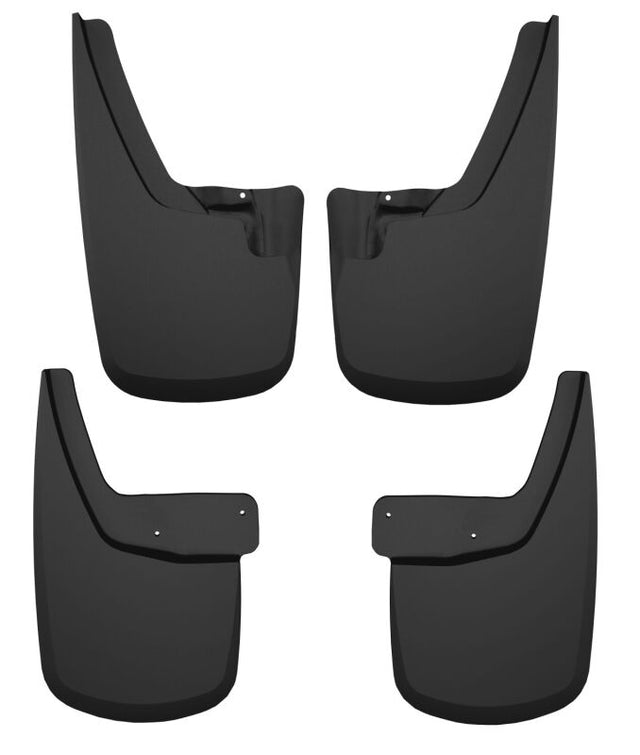 Husky Liners 23-24 GMC Canyon Crew Cab Front & Rear Mud Guards - Black Husky Liners Mud Flaps  AXOPROS