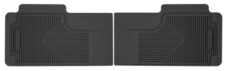 Husky Liners 80-12 Ford F-150/00-05 Ford Excursion Heavy Duty Black 2nd Row Floor Mats Husky Liners Floor Mats - Rubber  AXOPROS