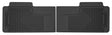 Husky Liners 80-12 Ford F-150/00-05 Ford Excursion Heavy Duty Black 2nd Row Floor Mats Husky Liners Floor Mats - Rubber  AXOPROS