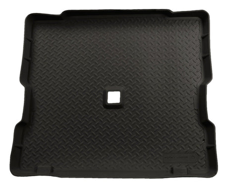 Husky Liners 86-02 Jeep Wrangler Classic Style Black Rear Cargo Liner Husky Liners Floor Mats - Rubber  AXOPROS