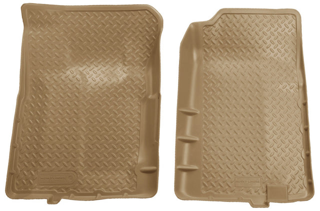 Husky Liners 92-94 Chevy Blazer/GMC Yukon Full Size (2DR) Classic Style Tan Floor Liners Husky Liners Floor Mats - Rubber  AXOPROS