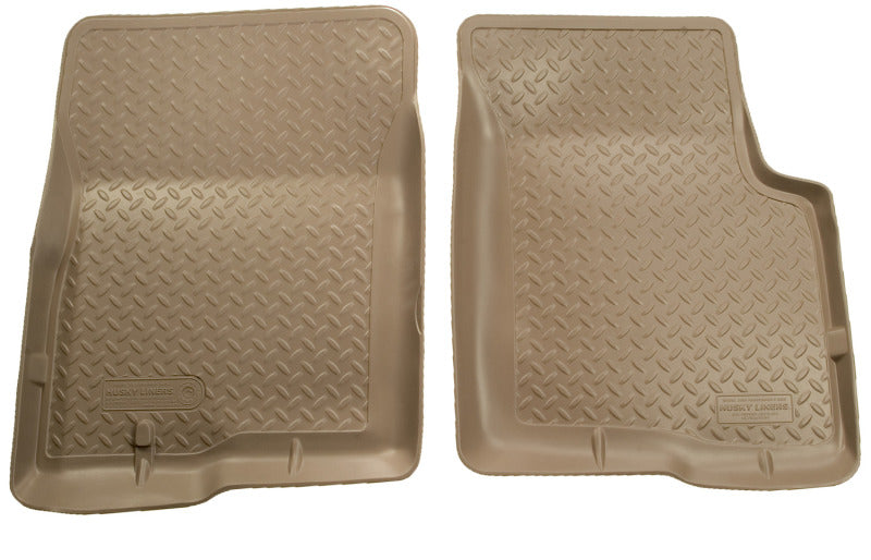 Husky Liners 95 1/2-04 Toyota Tacoma Classic Style Tan Floor Liners Husky Liners Floor Mats - Rubber  AXOPROS
