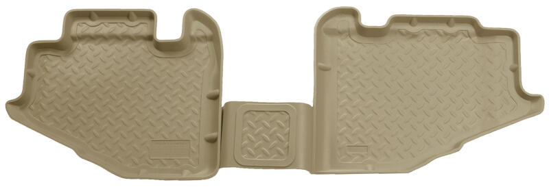 Husky Liners 97-05 Jeep Wrangler Classic Style 2nd Row Tan Floor Liners Husky Liners Floor Mats - Rubber  AXOPROS
