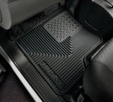 Husky Liners 98-02 Ford Expedition/F-150/Lincoln Navigator Heavy Duty Black Front Floor Mats Husky Liners Floor Mats - Rubber  AXOPROS
