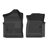 Husky Liners 99-06 Chevrolet Silverado 1500 X-act Contour Front Floor Liners (Black) Husky Liners Floor Mats - Rubber  AXOPROS
