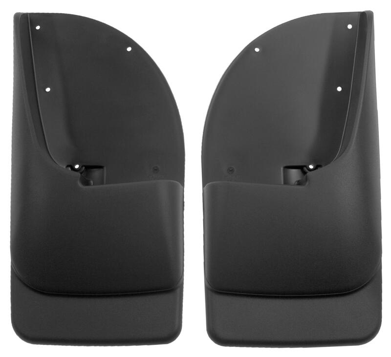 Husky Liners 99-09 Ford F-250/F-350 SuperDuty Custom-Molded Rear Mud Guards (w/o Flares) Husky Liners Mud Flaps  AXOPROS