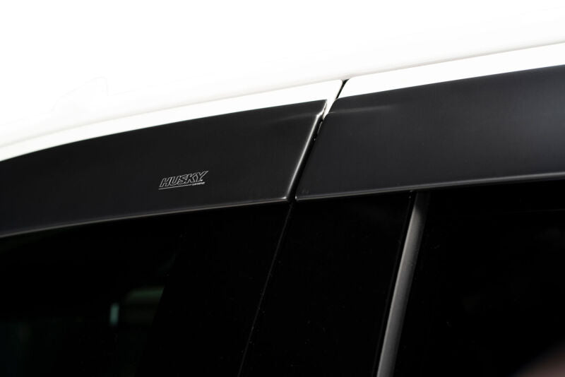 Husky Liners 99-16 Ford F-250/350/450/550 SuperCrew Ventvisor Low Profile 4pc - Matte Black Husky Liners Window Vents  AXOPROS