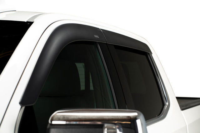 Husky Liners 99-16 Ford F-250/350/450/550 SuperCrew Ventvisor Low Profile 4pc - Matte Black Husky Liners Window Vents  AXOPROS