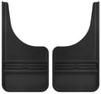 Husky Liners Universal 12in Wide Black Rubber Front Mud Flaps w/o Weight Husky Liners Mud Flaps  AXOPROS