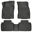 Husky Liners WeatherBeater 14 Nissan Rogue Front & Second Row Black Floor Liners Husky Liners Floor Mats - Rubber  AXOPROS