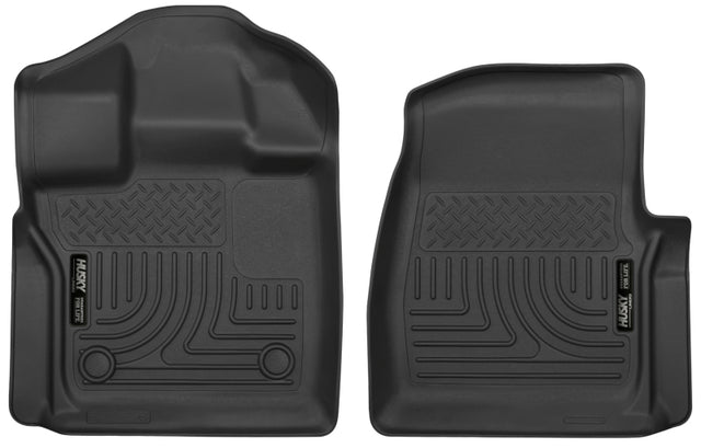 Husky Liners15-23 Ford F-150 Standard Cab X-Act Contour Black Floor Liners Husky Liners Floor Mats - Rubber  AXOPROS