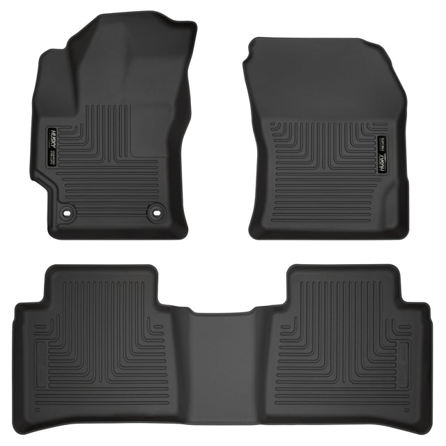 Husky Weatherbeater Front & 2nd Seat Floor Liners 95751 Husky Liners Floor Liner  AXOPROS
